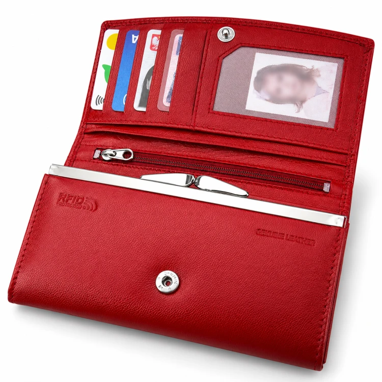 portfel-damski-skorzany-milano-czerwony-rozlozony-rfid-gracio